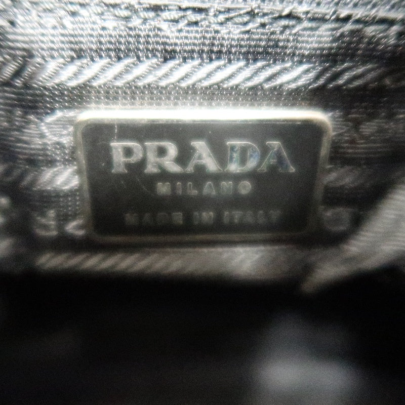 PRADA Prada Tote Bag Nylon Black PRADA Black Nylon Tote Underarm Handbag