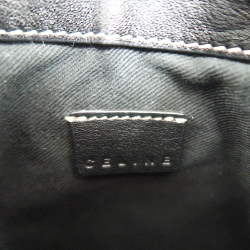 CELINE Macadam One Shoulder Bag, Gray/Silver Hardware, Blue Monogram PVC Underarm Bag