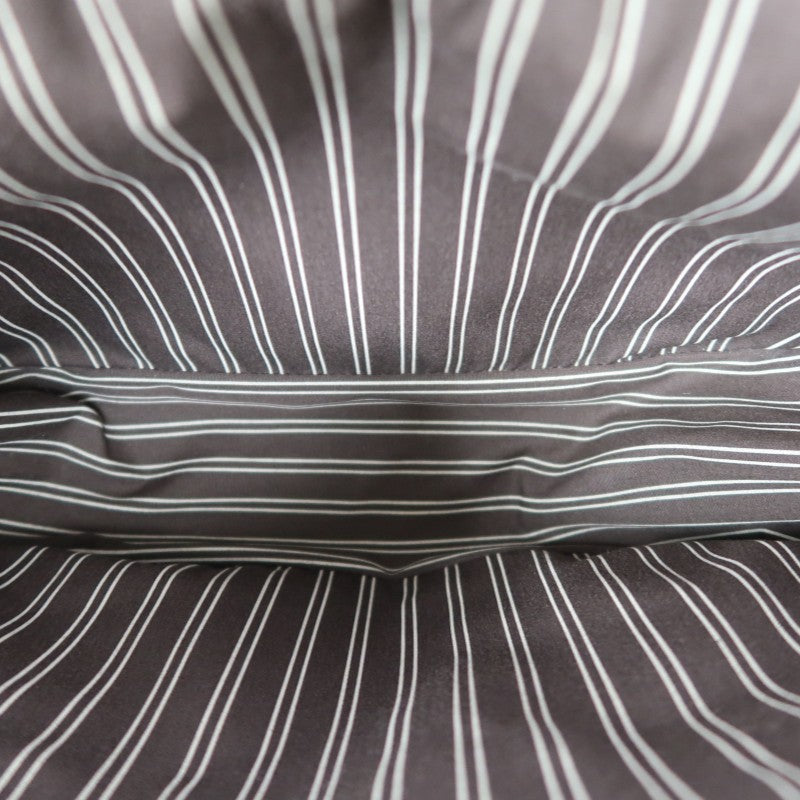 LOUIS VUITTON Antigua Buzas PM Shoulder Bag, White/Brown Canvas with Gold Hardware