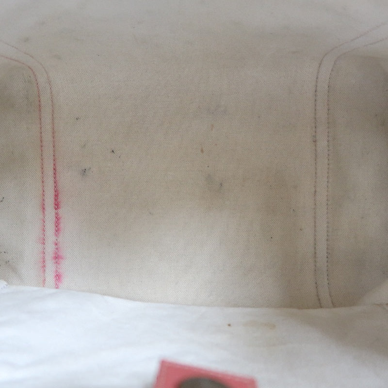 Gucci GG Canvas Sherry Line Tote Bag Beige / Pink / GG PVC Canvas