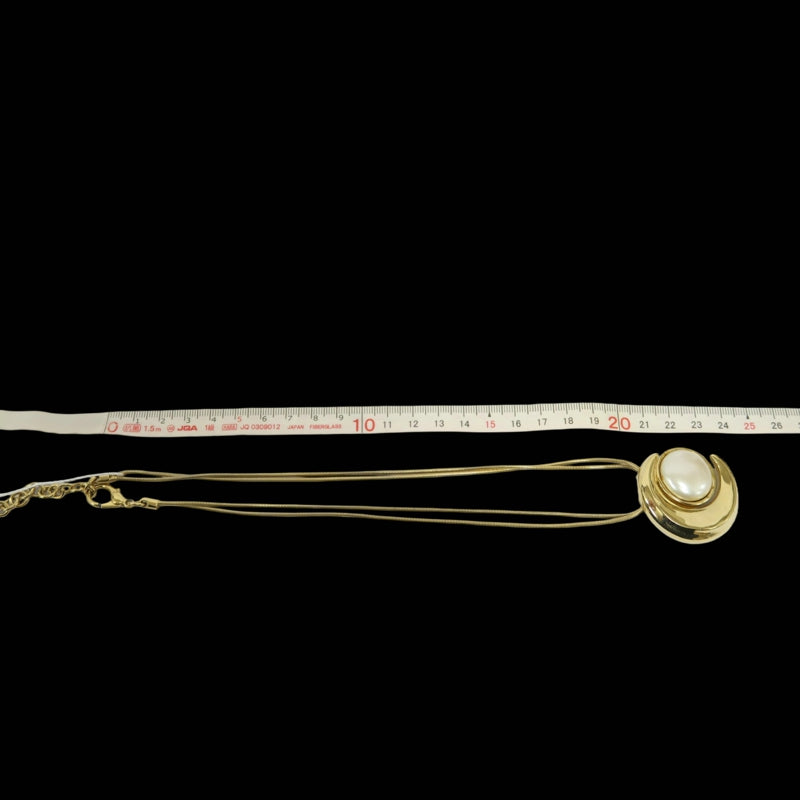 GIVENCHY Gold-Plated Fake Pearl Necklace