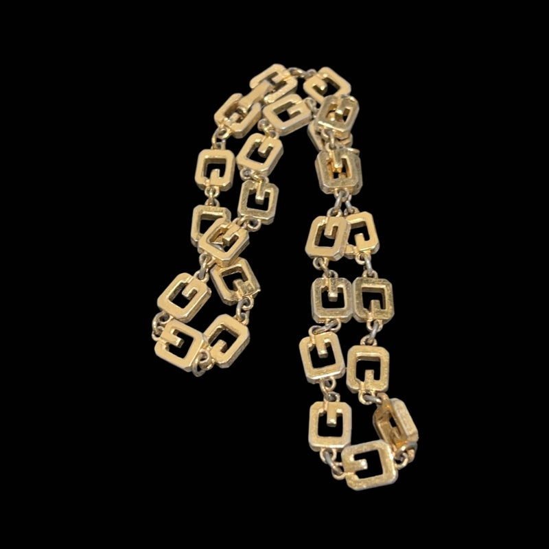 GIVENCHY Gold Tone Alloy Necklace