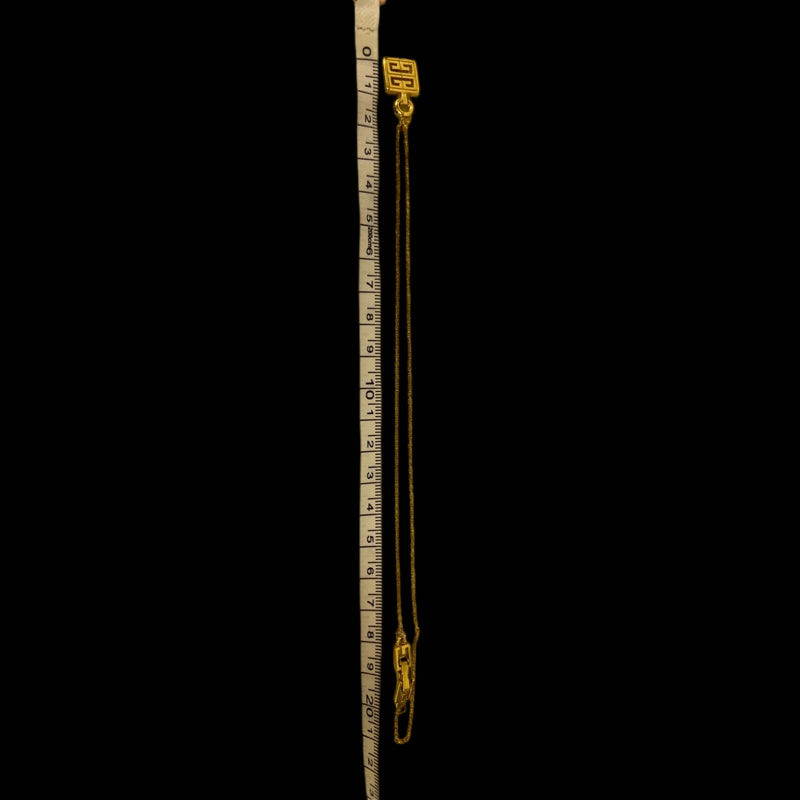 GIVENCHY Gold Tone Alloy Necklace