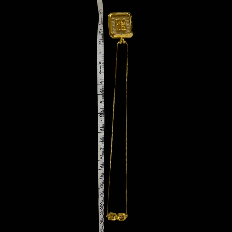 GIVENCHY Gold Tone Necklace