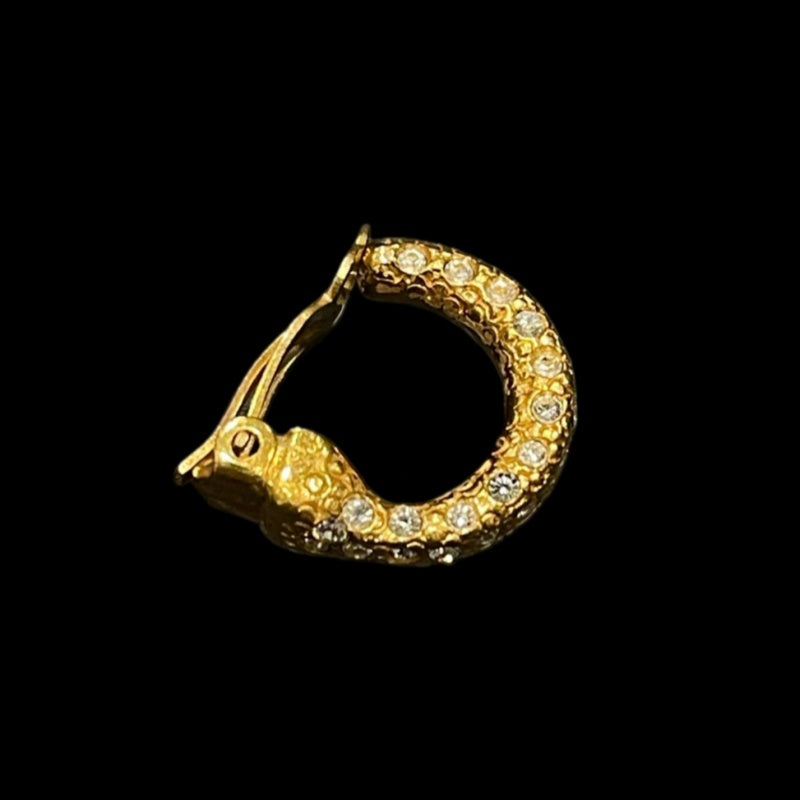 CHANEL Single Clip-On Earring Alloy