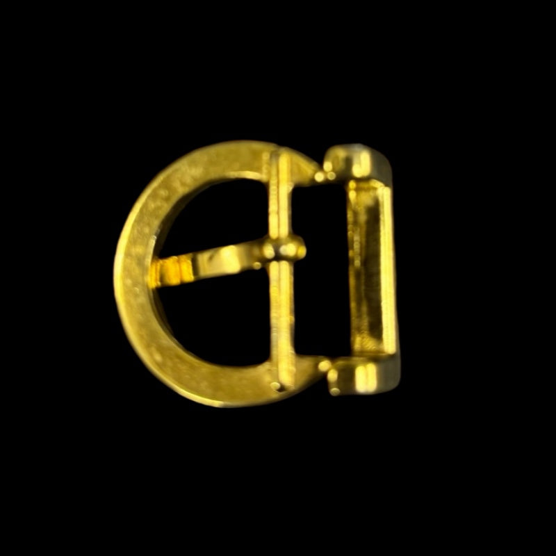 Ferragamo Slim Belt Buckle Gold-tone