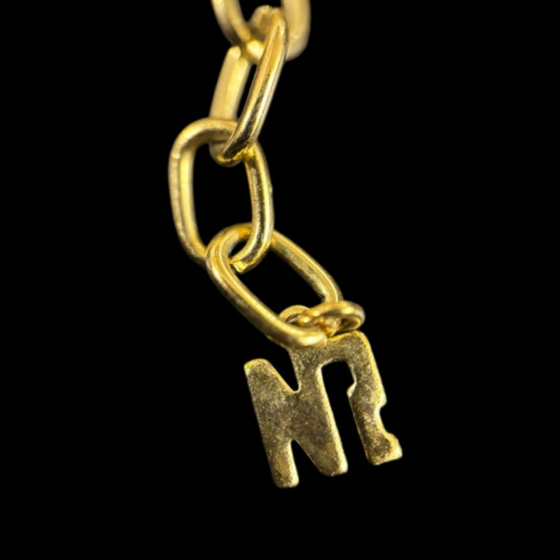 NINA RICCI Gold Hardware Necklace
