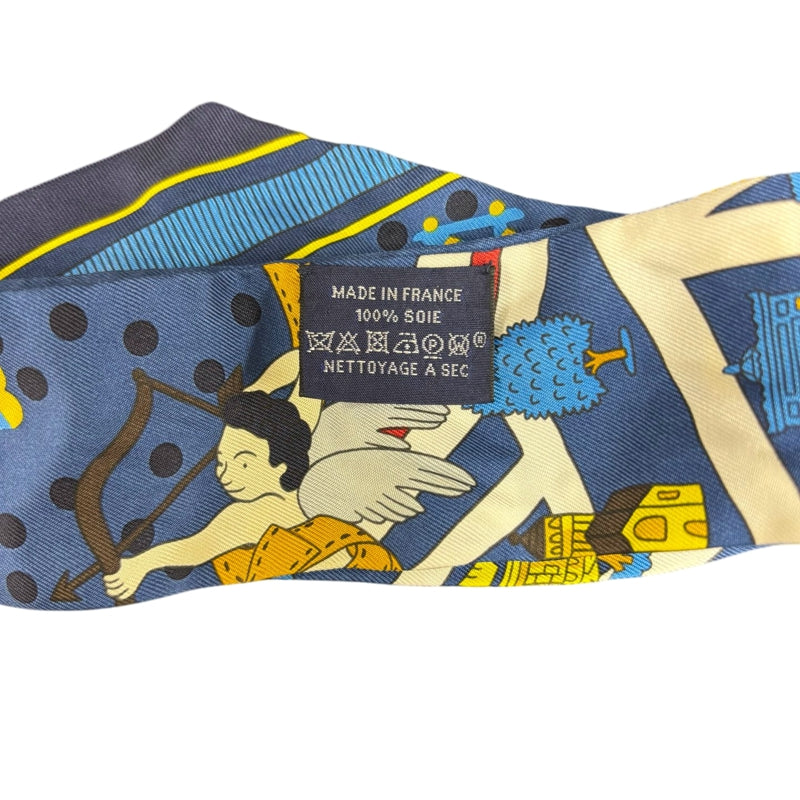 HERMES TWILLY, BLUE TONE