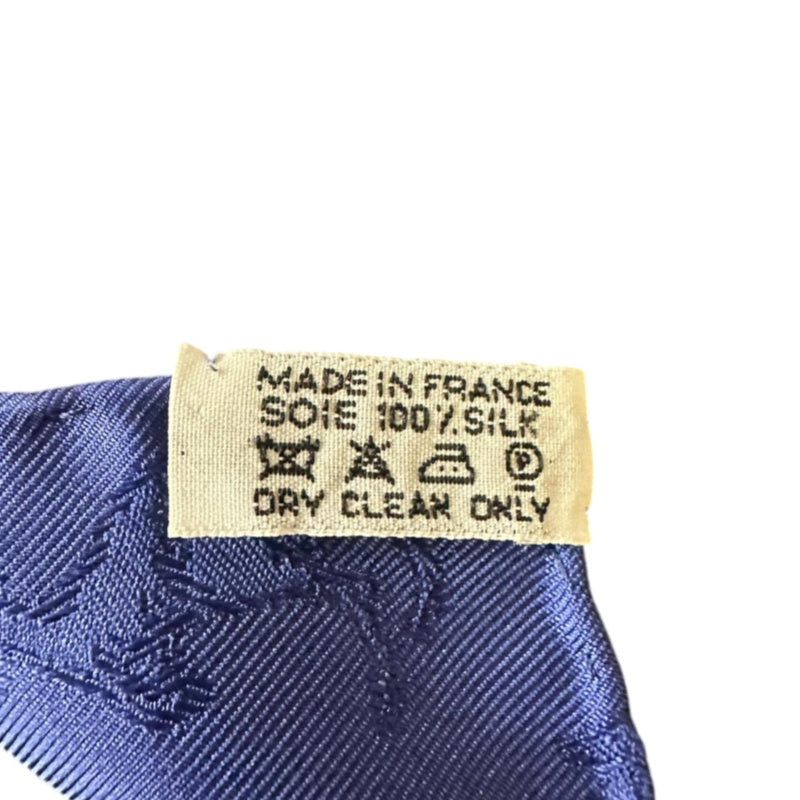 HERMES Scarf, Blue Tone, With Tag