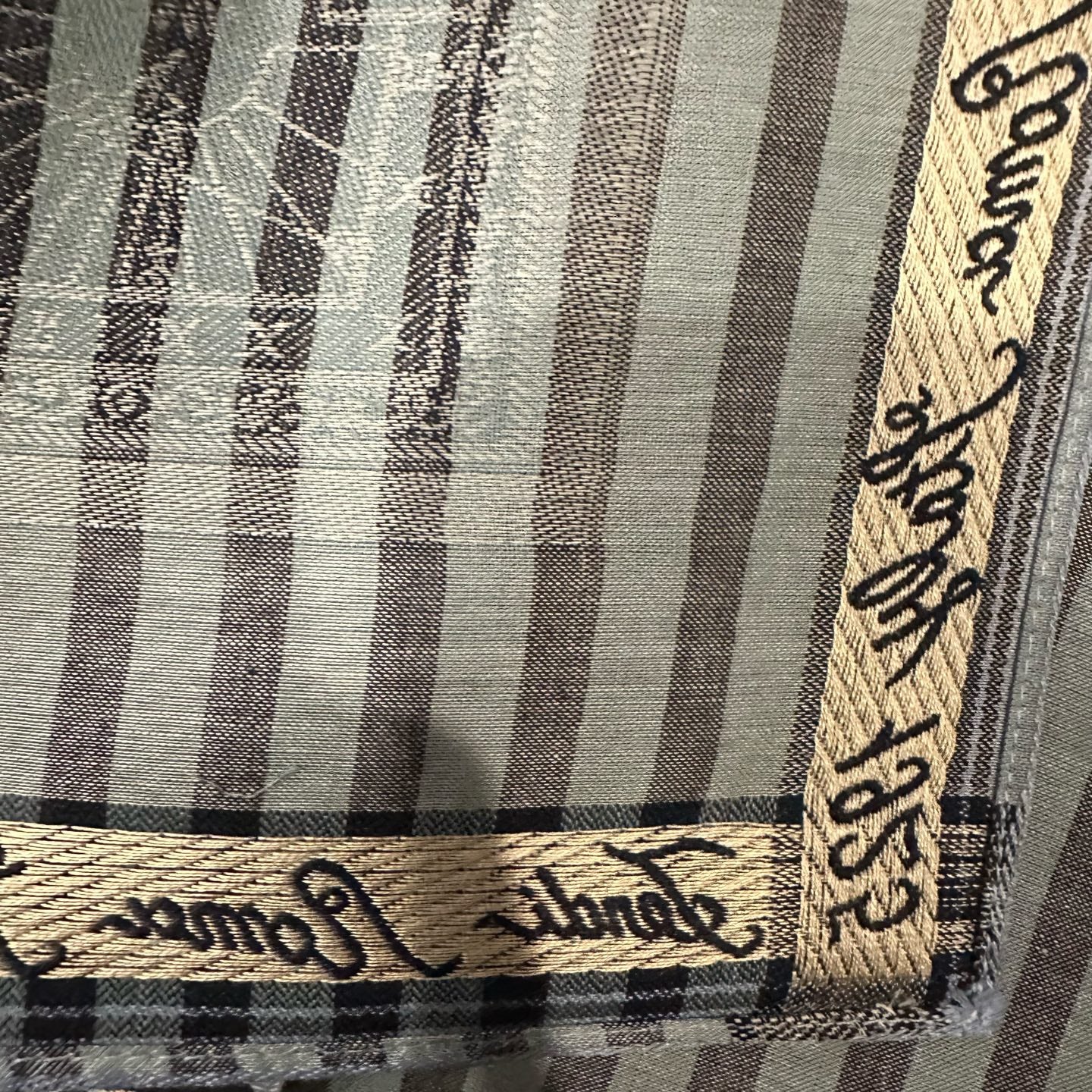 FENDI scarf, FF vintage print