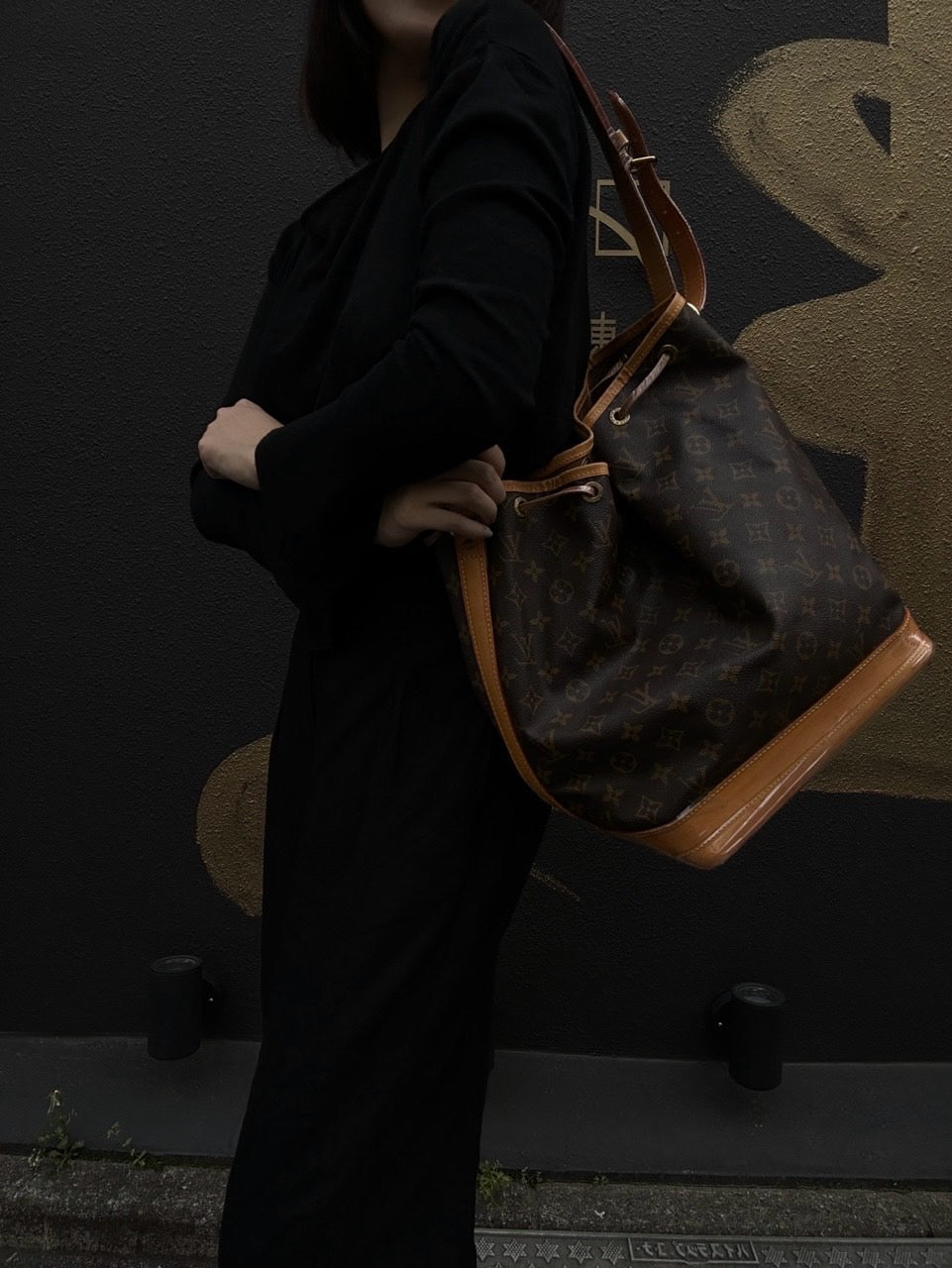 Louis Vuitton Monogram Noe GM PVC Shoulder Bag