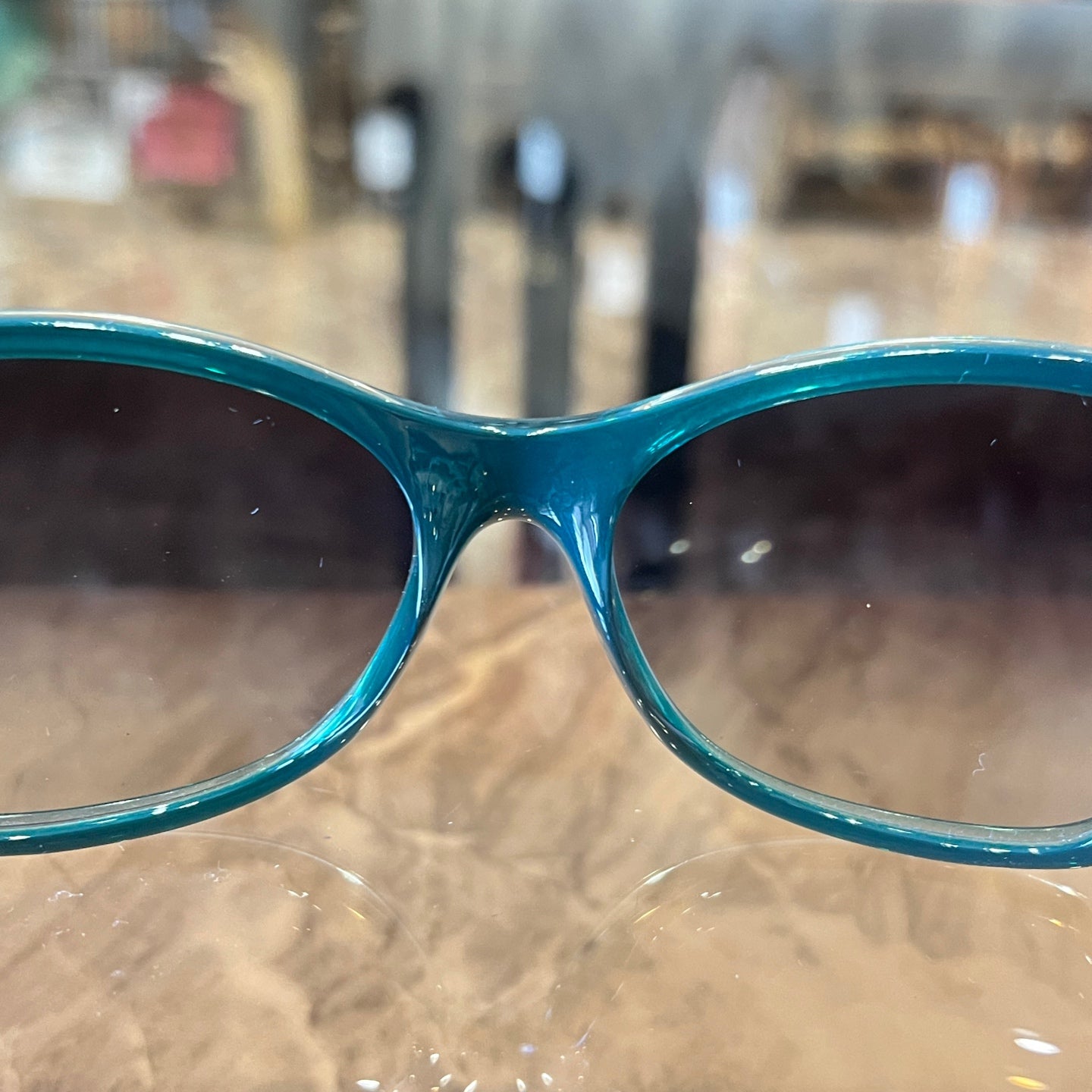 BVLGARI Sunglasses, Green, with Box and Case, BV Resin
