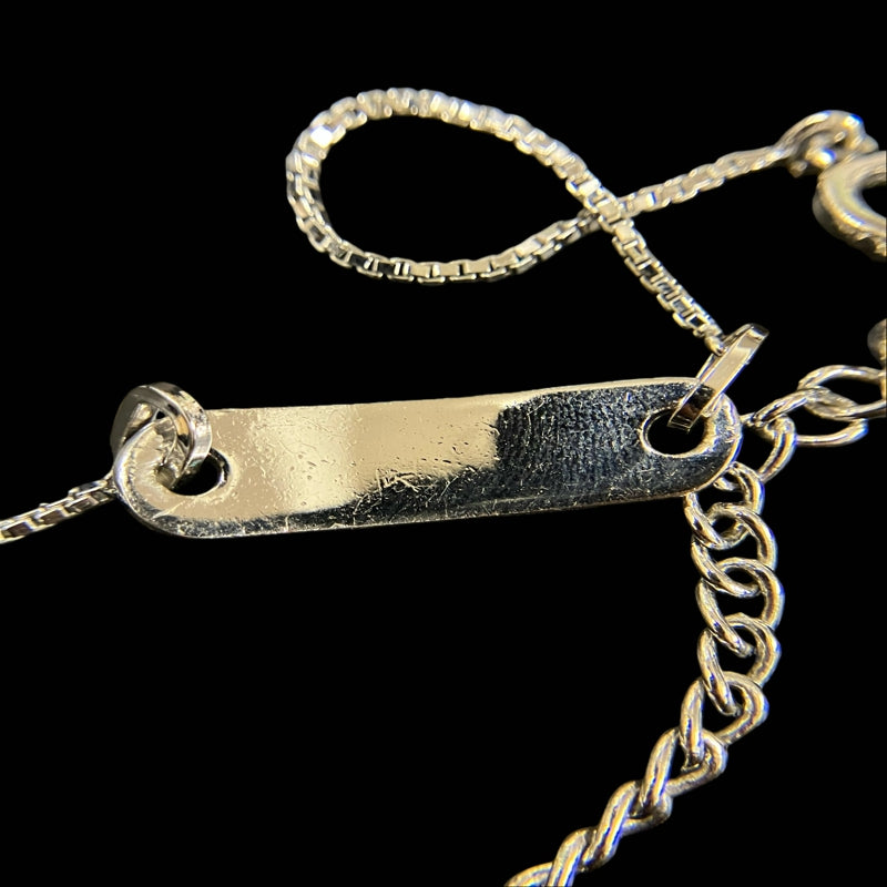 DIOR bracelet, silver-tone alloy hardware, accessory