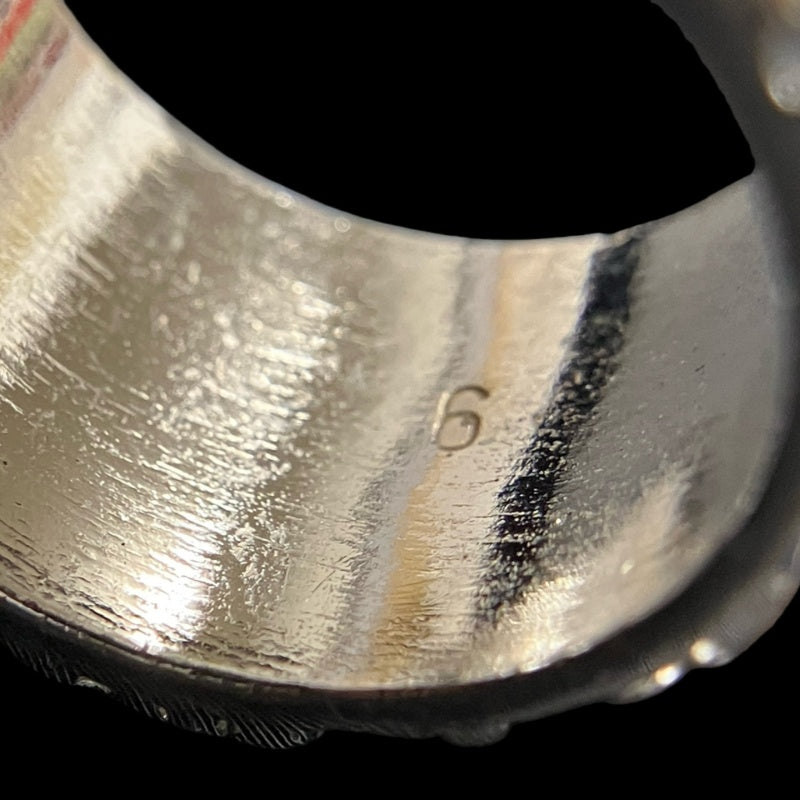 DIOR ring, silver-tone alloy hardware