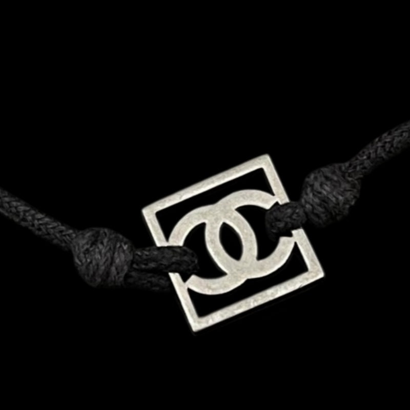CHANEL Silver-Plated Bracelet With Chain