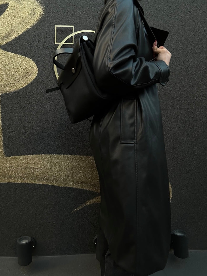 Hermes Ale Bag Ad PM 2-in-1 Canvas Backpack/Handbag Black with Silver Hardware Full Set (Padlock, Strap, 2 Keys, Clochette & Dust Bag)