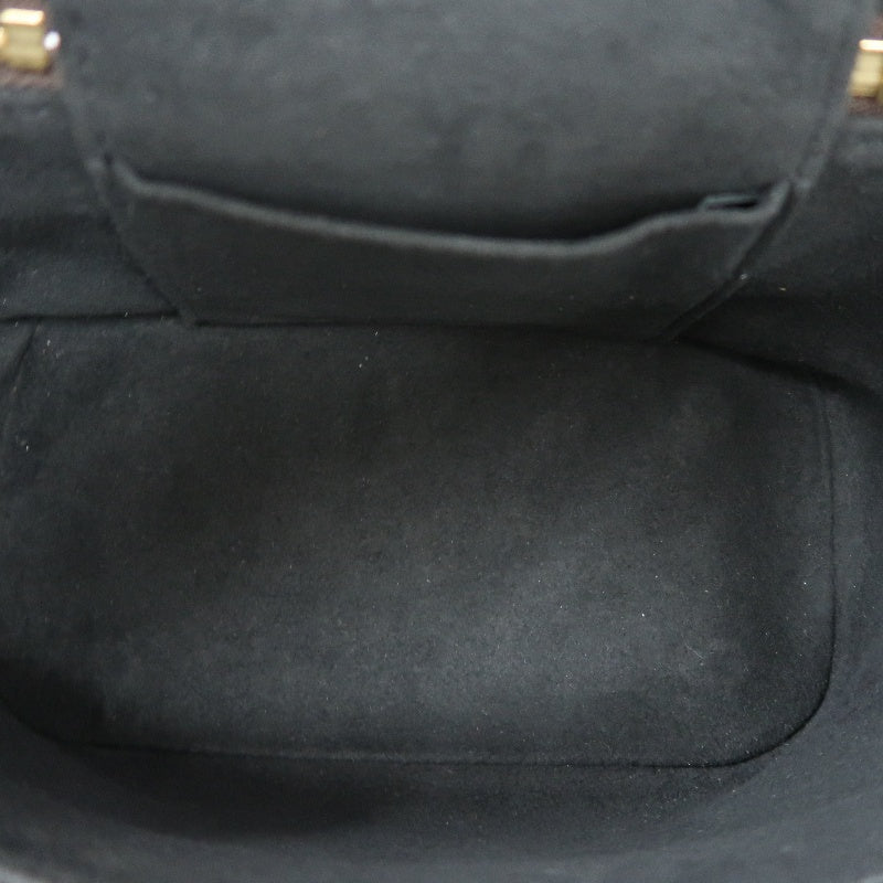 LOUIS VUITTON Vanity Case Monogram Reverse PVC Brown Gold Hardware Shoulder/Hand Bag