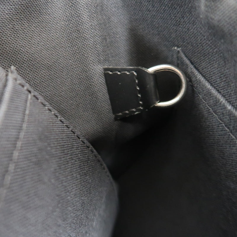 LOUIS VUITTON LV Mick Damier Graphite Tote Shoulder Bag Black