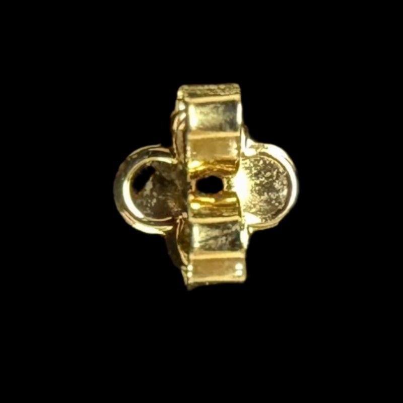 LOUIS VUITTON Gold-Tone Alloy Stud Earrings