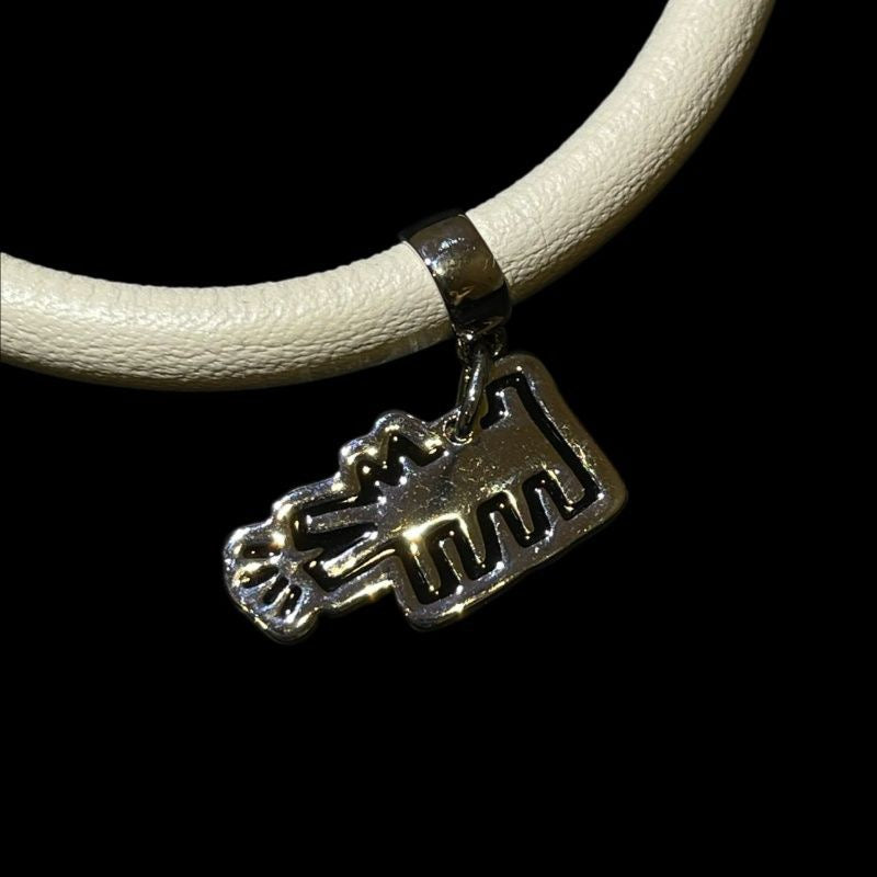 COACH charm white bracelet