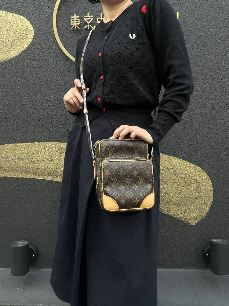 Louis Vuitton Amazone Monogram Canvas Camera Crossbody Bag