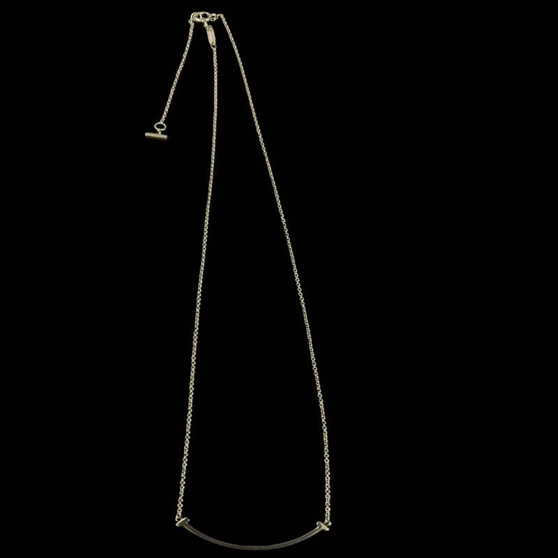 Tiffany Necklace, Silver 925, Smile Pendant