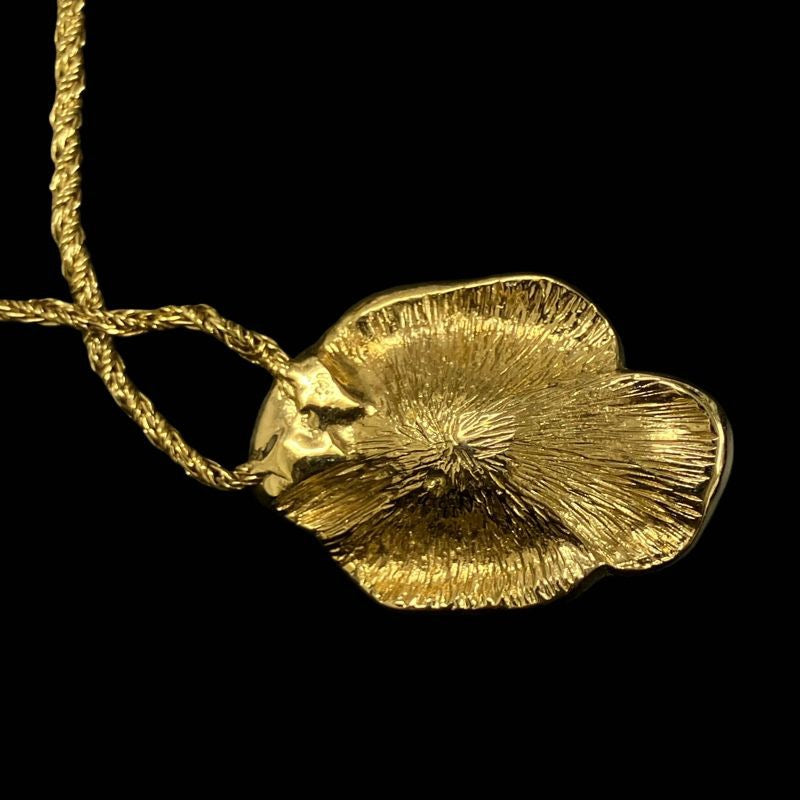 DIOR Necklace, Gold-Tone Hardware | DIOR Gold Alloy Flower Necklace