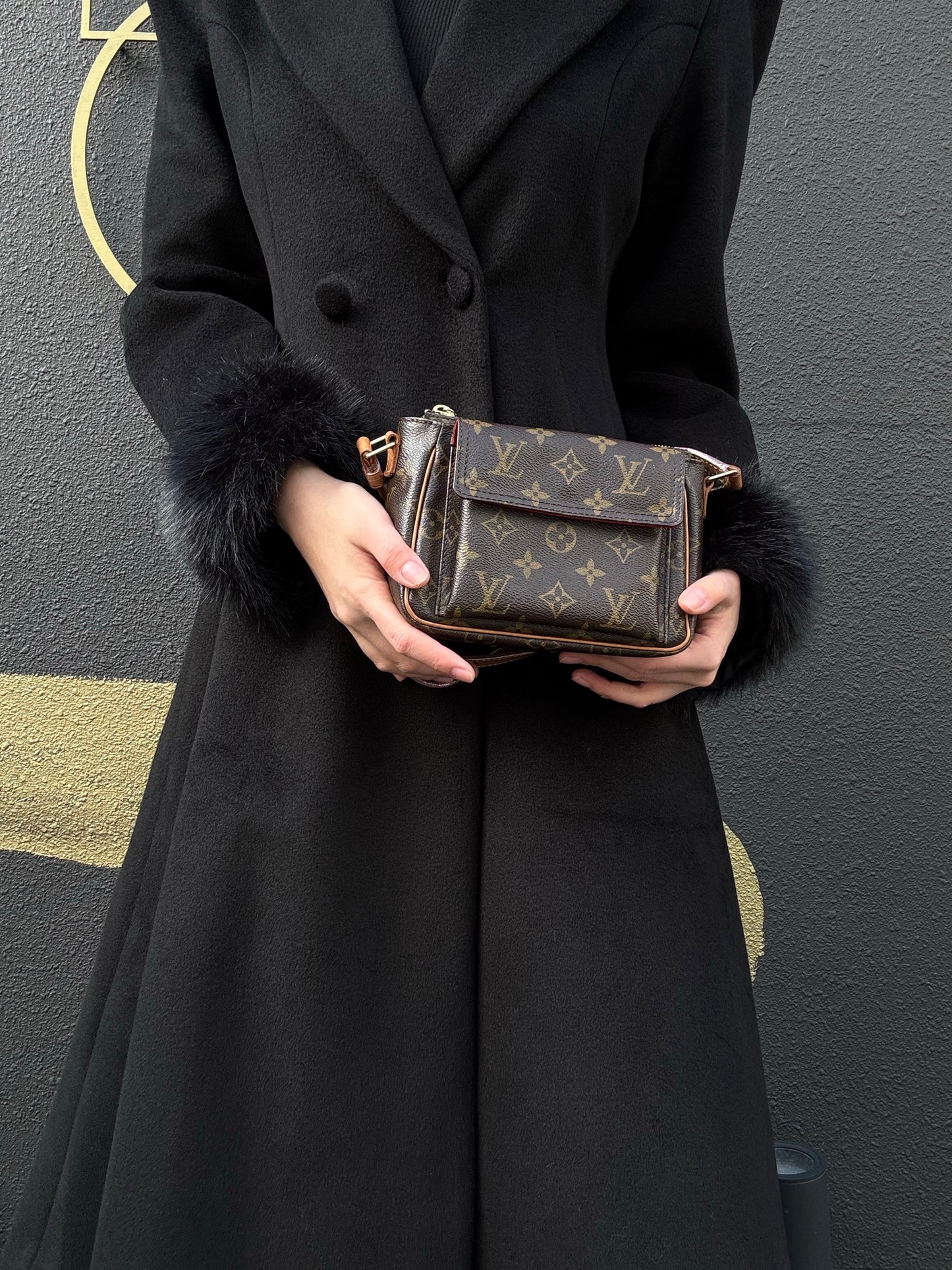 LOUIS VUITTON Viva Cite PM Monogram Shoulder Bag Brown LV Monogram PVC Shoulder and Crossbody Bag