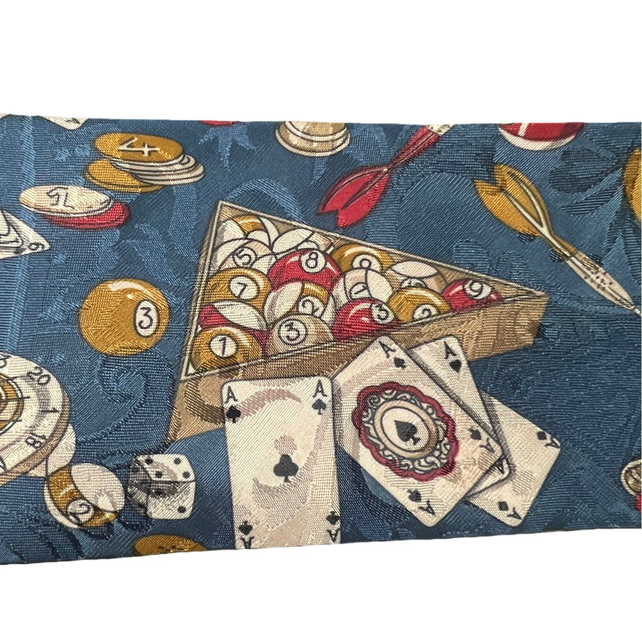 PRINCE tie, blue, with tag