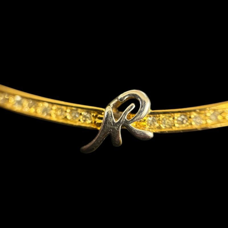NINA RICCI Necklace, Gold Hardware, Gold Tone, Alloy