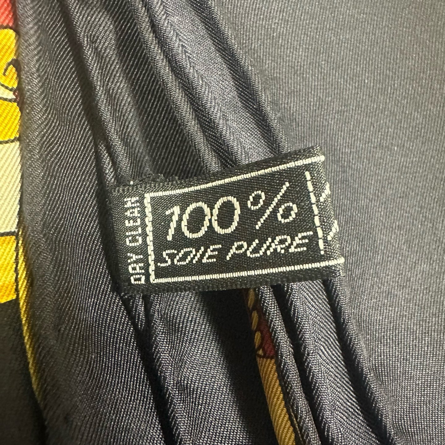 CELINE Celine Scarf Black Silk Scarf