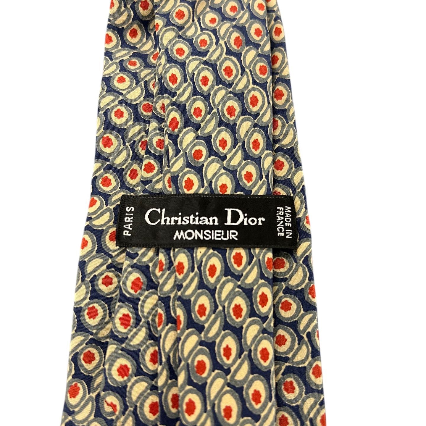 DIOR tie, white