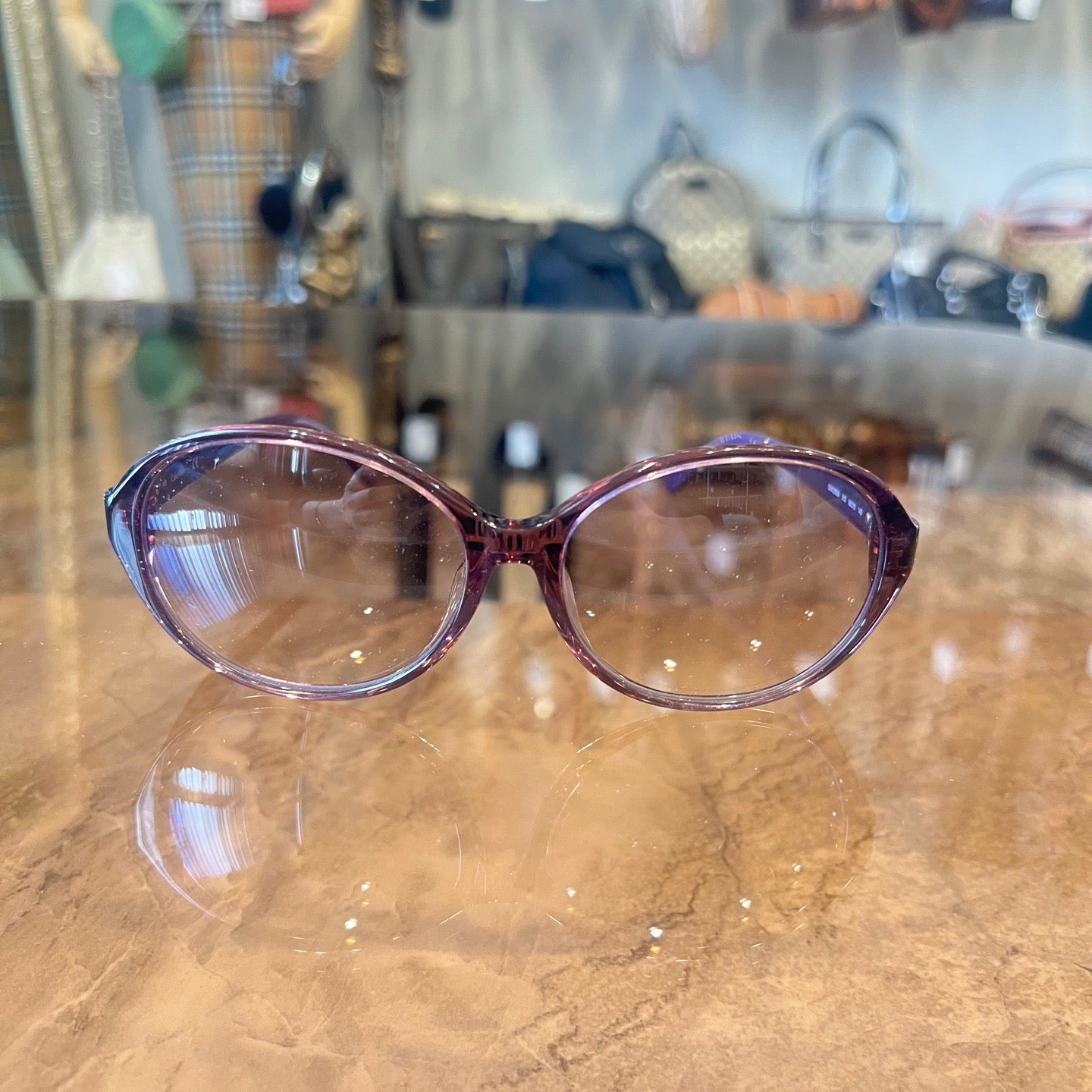 Calvin Klein sunglasses, purple