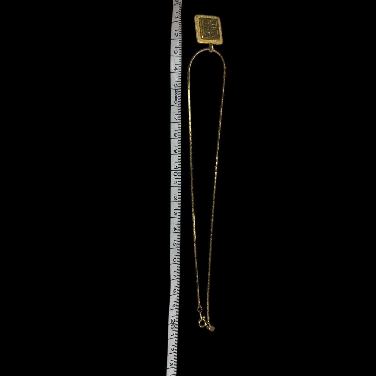 GIVENCHY necklace, gold-plated, alloy