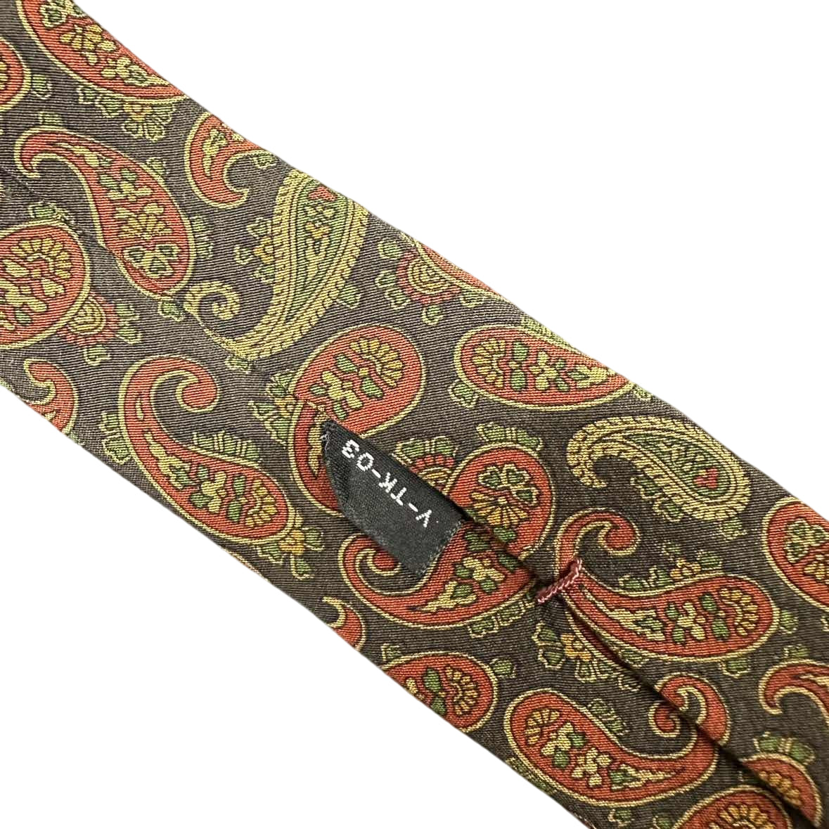 DIOR tie, brown, with tag