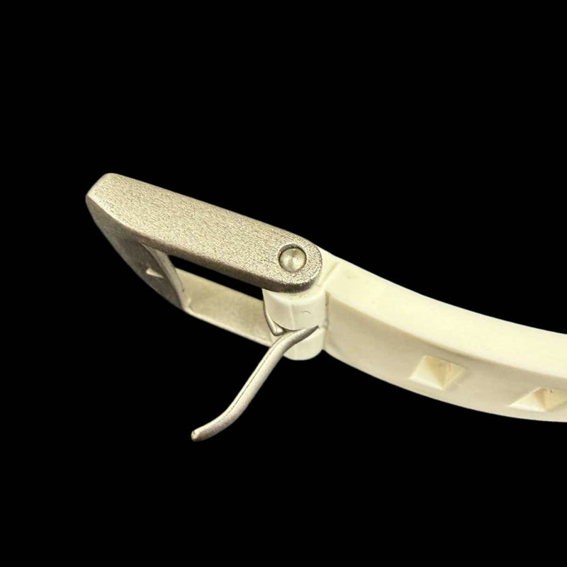 CHANEL white silicon bracelet, with box