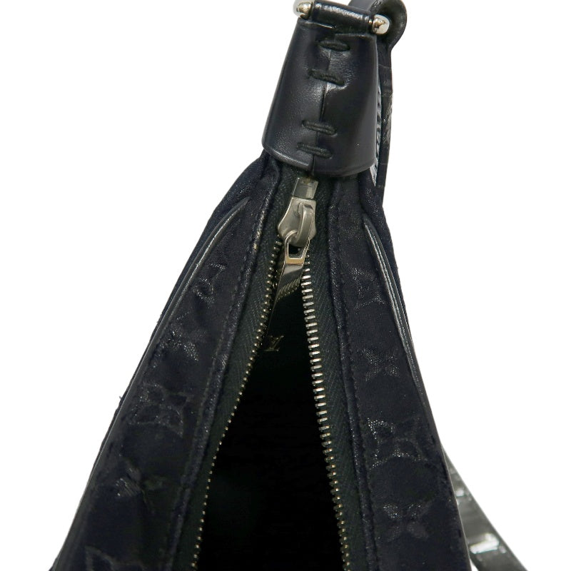 Louis Vuitton (LV) Little Boulogne, Black Denim Canvas, Horn-shaped Shoulder Bag