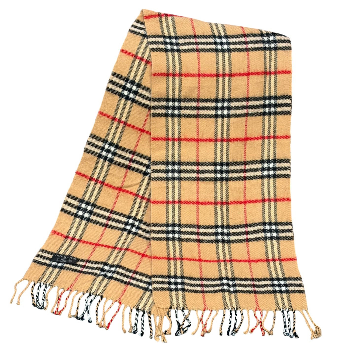 BURBERRY Nova Check Scarf Beige