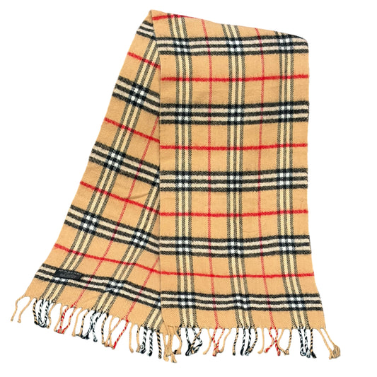 BURBERRY Nova Check Scarf Beige