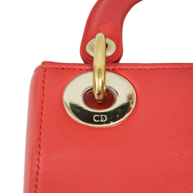 DIOR Heart Lady Dior, Niki de Saint Phalle Collaboration Handbag, Red, with Shoulder Strap, Red PVC Heart, Lady Dior Handbag and Crossbody Bag