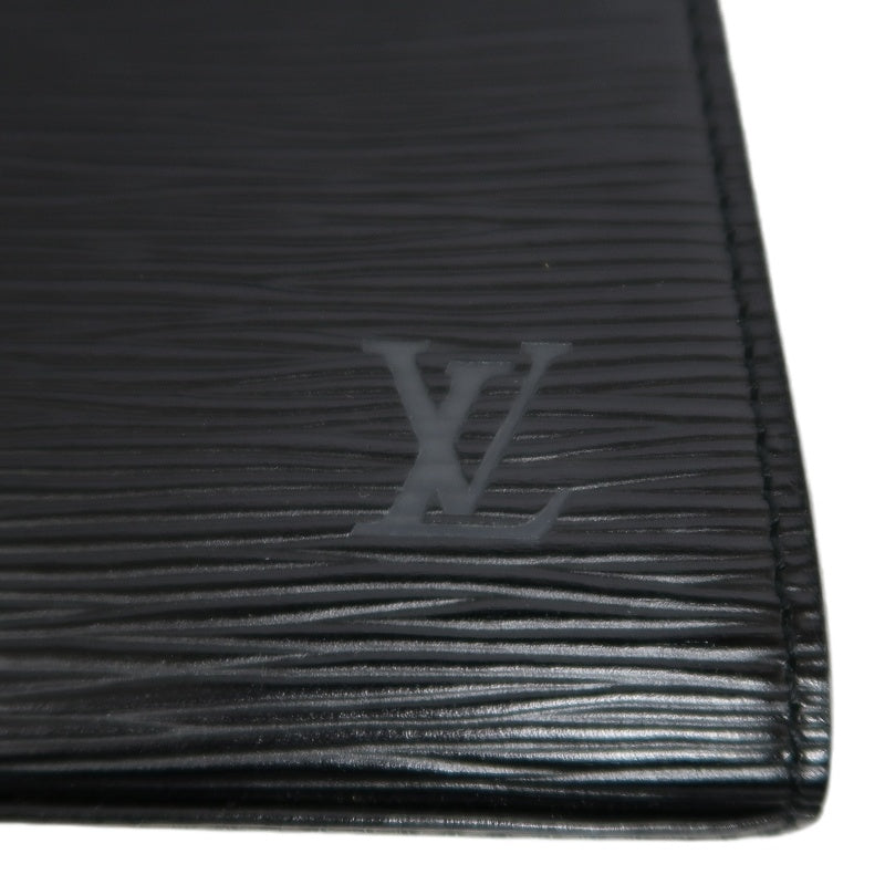 LOUIS VUITTON Marzellb Epi Leather Handbag Black Gold Hardware Vintage Elegant with Dust Bag