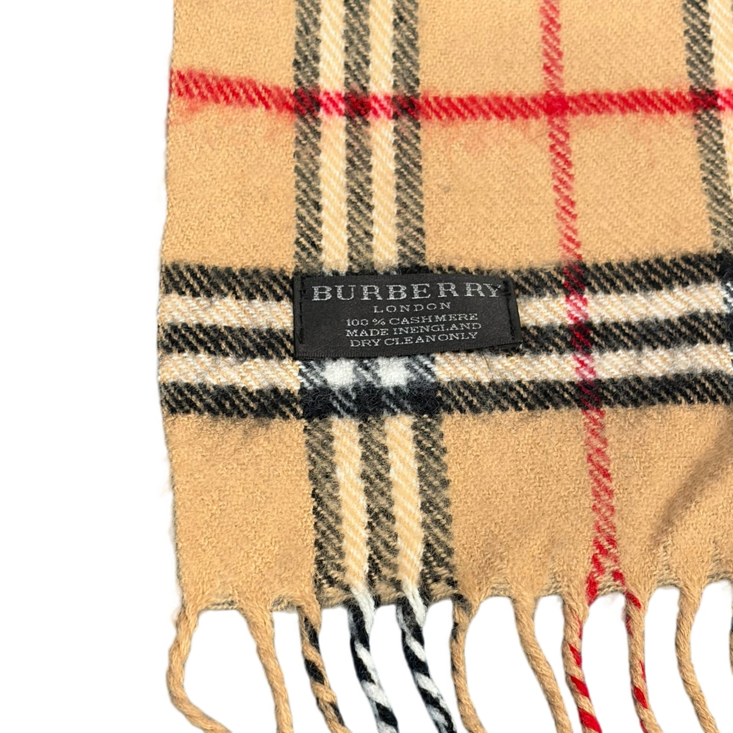 BURBERRY Nova Check Scarf Beige