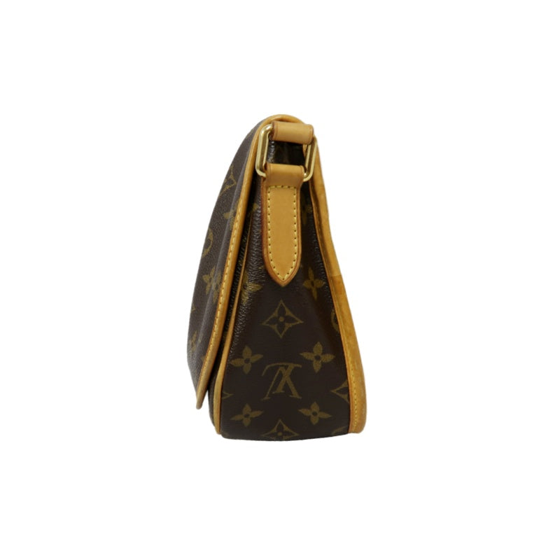 LOUIS VUITTON (LV) Monogram Menilmontant PM Brown Crossbody Bag
