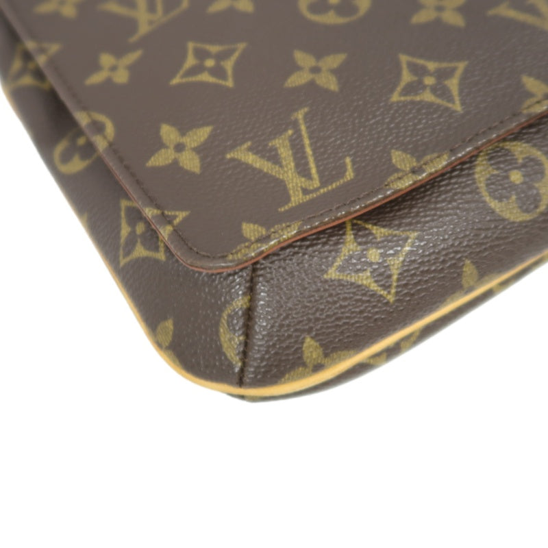 LOUIS VUITTON Monogram Musette Tango Short Strap Shoulder Crossbody Bag, Brown - LV Coated Canvas (PVC-based)