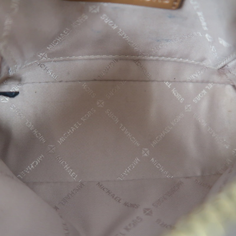 MICHAEL KORS Brown Signature Canvas Coin Purse