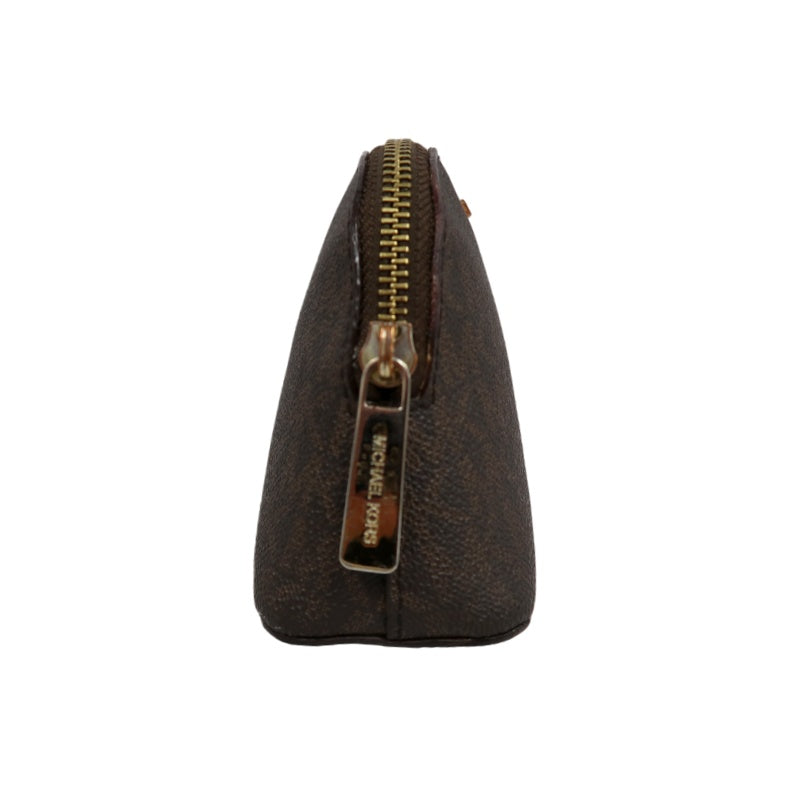 MICHAEL KORS Brown Signature Canvas Coin Purse