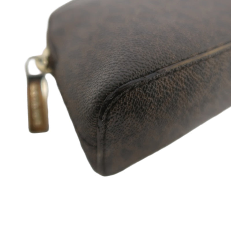 MICHAEL KORS Brown Signature Canvas Coin Purse
