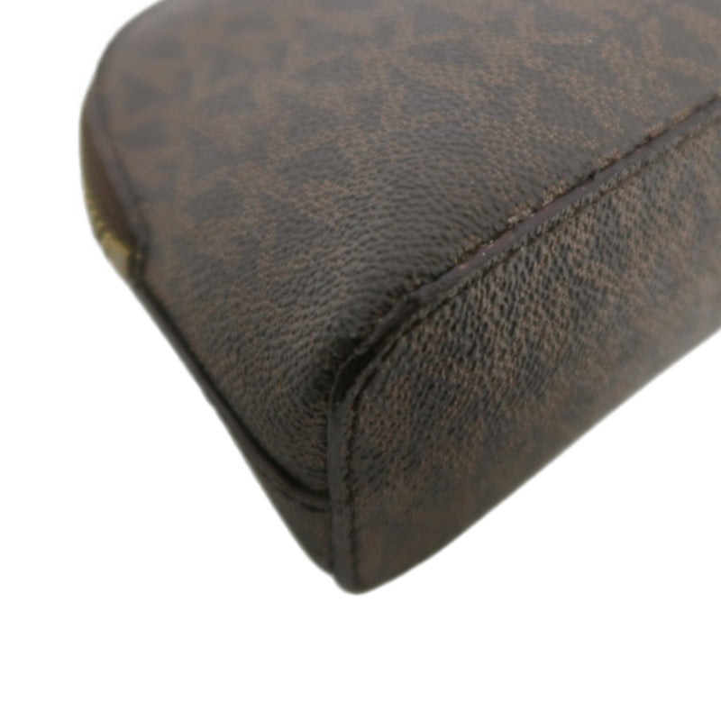 MICHAEL KORS Brown Signature Canvas Coin Purse