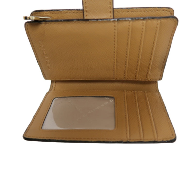 MICHAEL KORS White Signature PVC Wallet