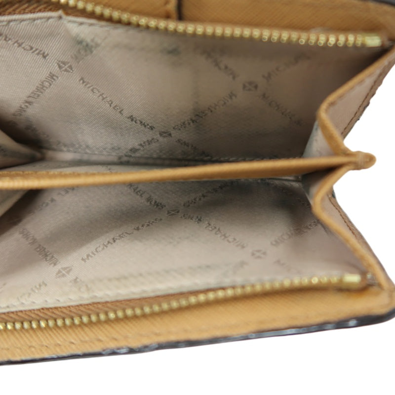 MICHAEL KORS White Signature PVC Wallet